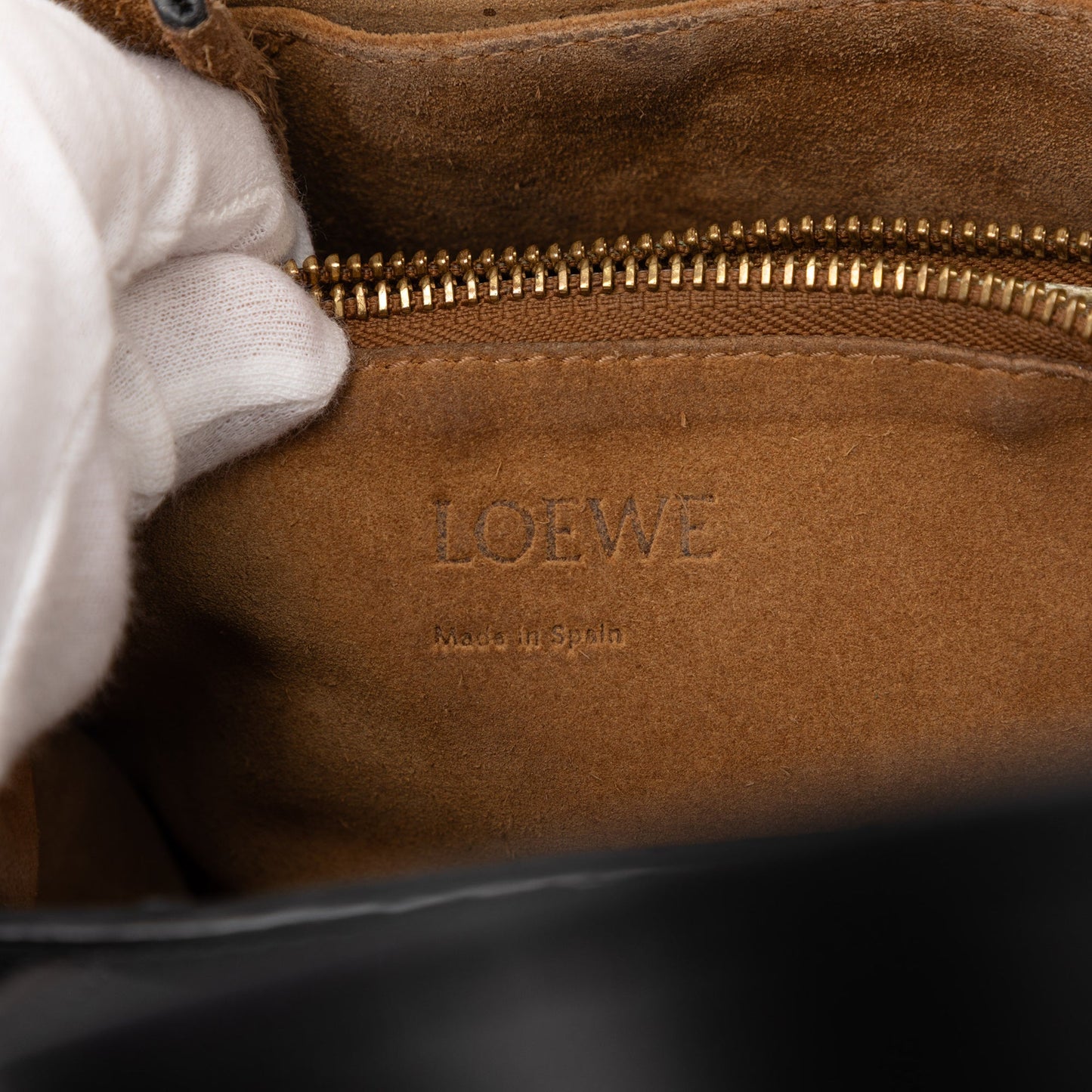 Loewe Small Leather Gate Top Handle Bag