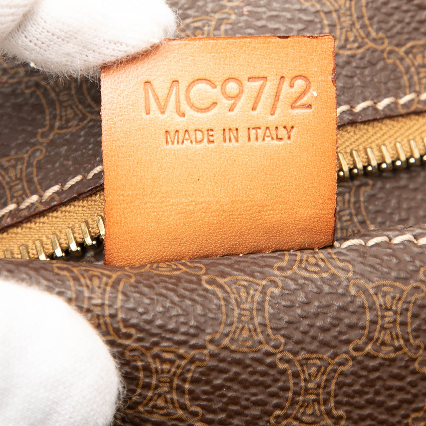 Celine Macadam Coated Canvas Tote