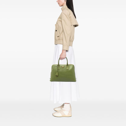 Prada Large Saffiano Lux Promenade Satchel