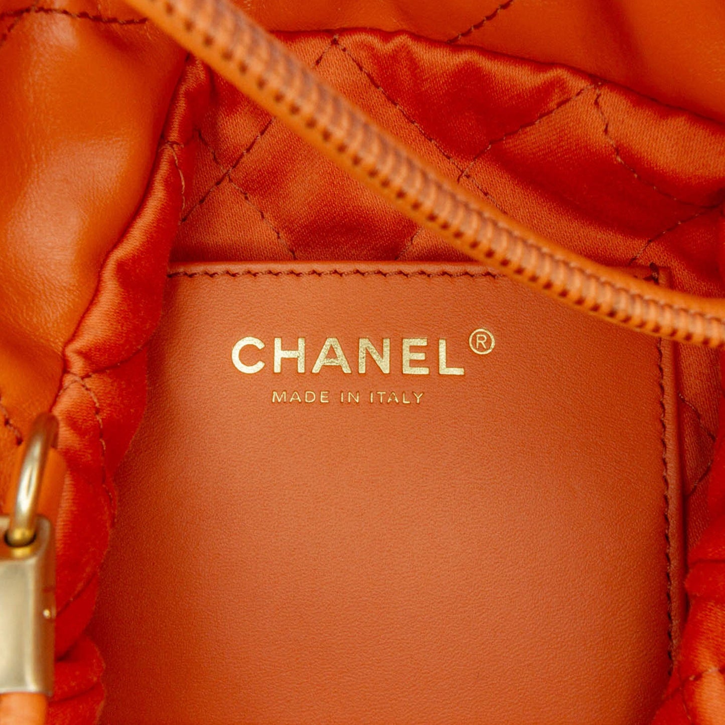 Chanel Mini Shiny Calfskin 22 Handbag