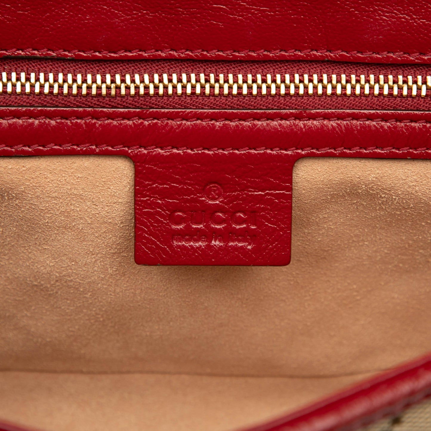 Gucci Medium GG Marmont Matelasse Diagonal GG Canvas and Leather Shoulder Bag