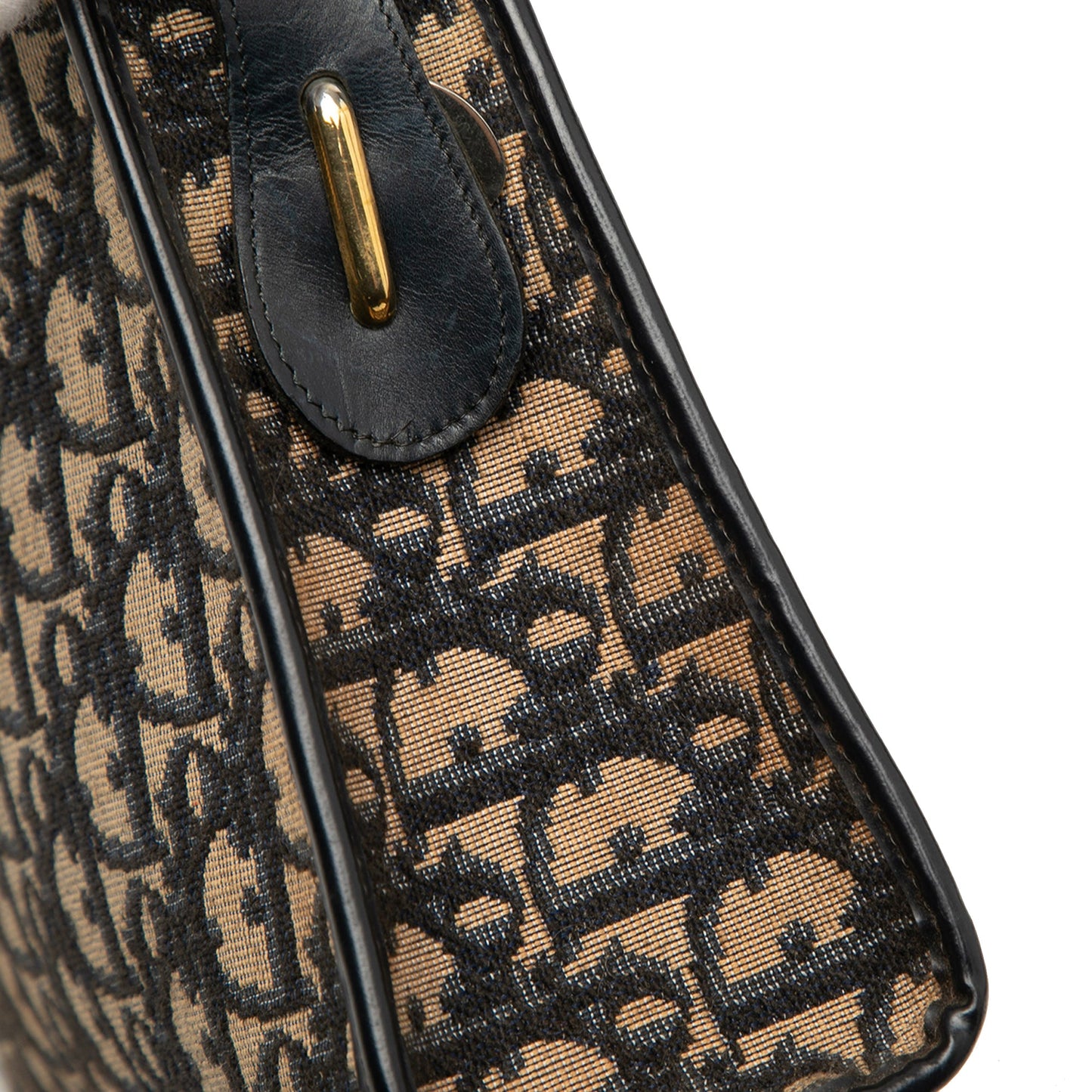 Dior Diorissimo Trotter Canvas Shoulder Bag