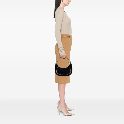 Celine Suede Ava Shoulder Bag