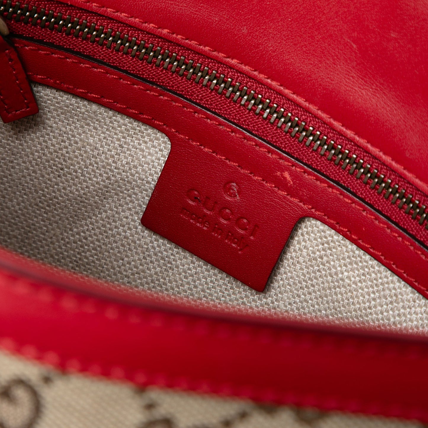 Gucci Medium GG Canvas Lady Web Crossbody