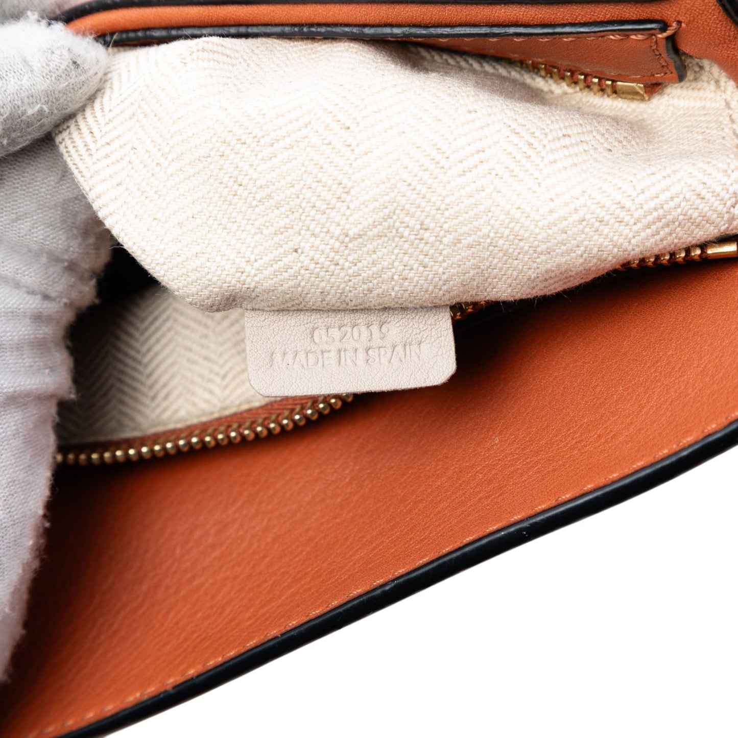 Loewe Mini Tricolor Calfskin Puzzle Satchel