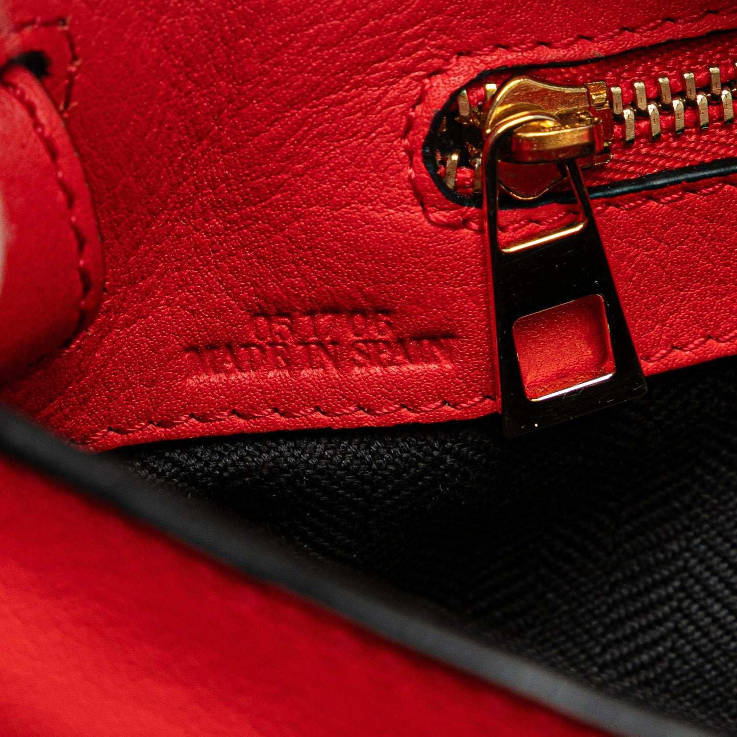 Loewe Leather Flamenco Knot Whipstitch Crossbody