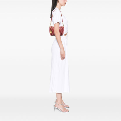 Miu Miu Matelasse Leather Shoulder Bag