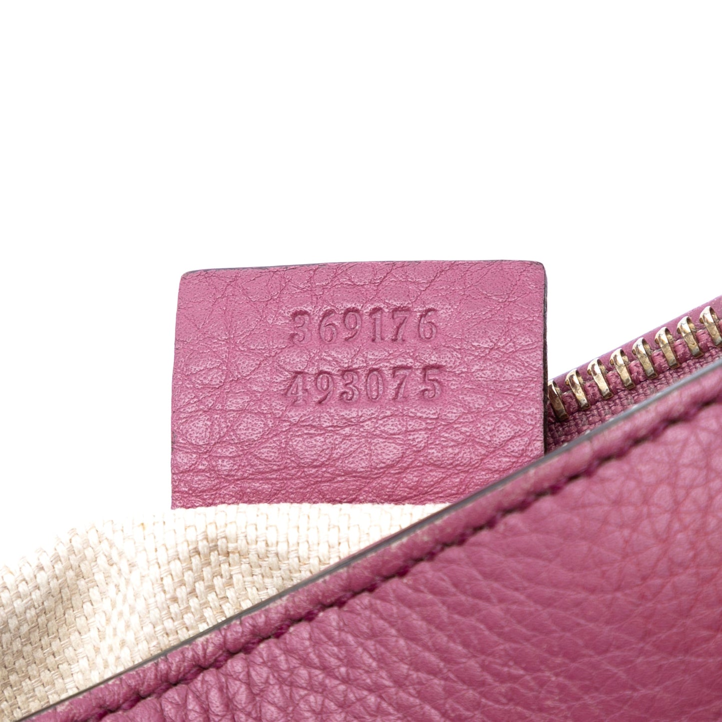 Gucci Small Pebbled Leather Soho Cellarius Satchel