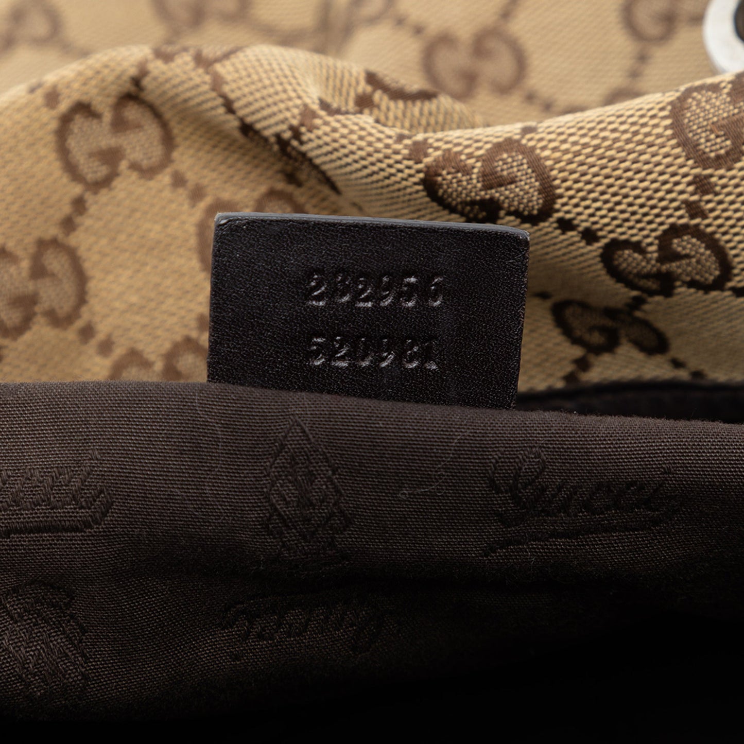 Gucci Large GG Canvas Twins Tote