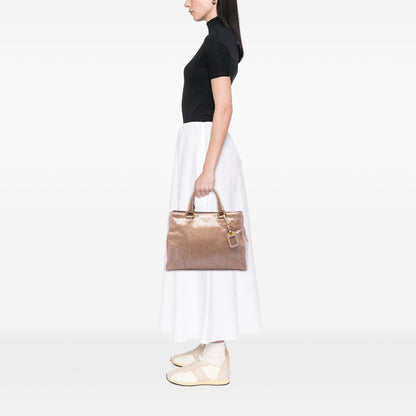Prada Vitello Shine Satchel