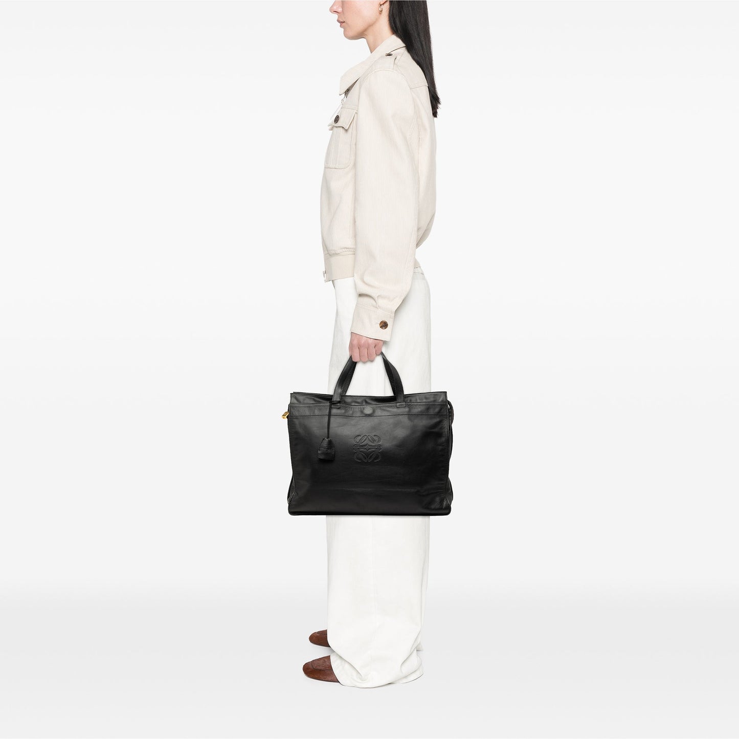 Loewe Mini Calfskin Puzzle Satchel