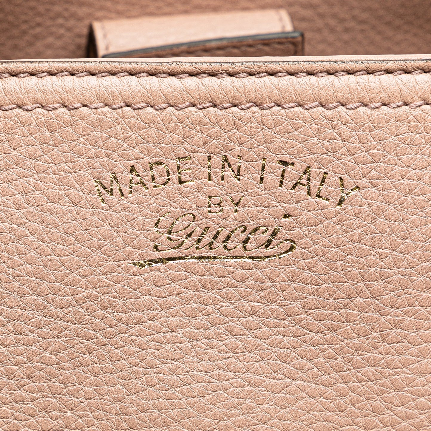 Gucci Small Calfskin Bamboo Shopper Satchel