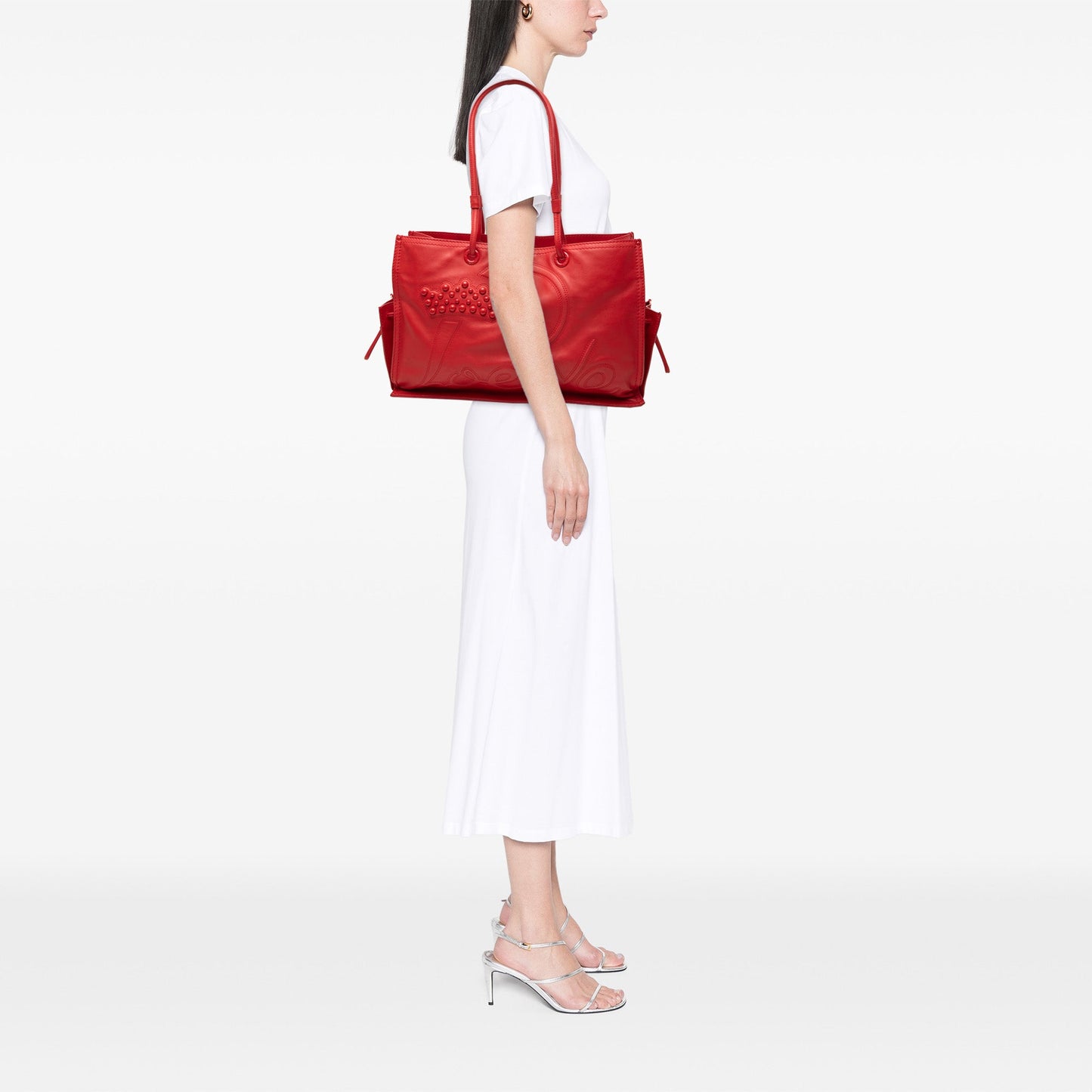 Loewe Studded Leather Crown Tote