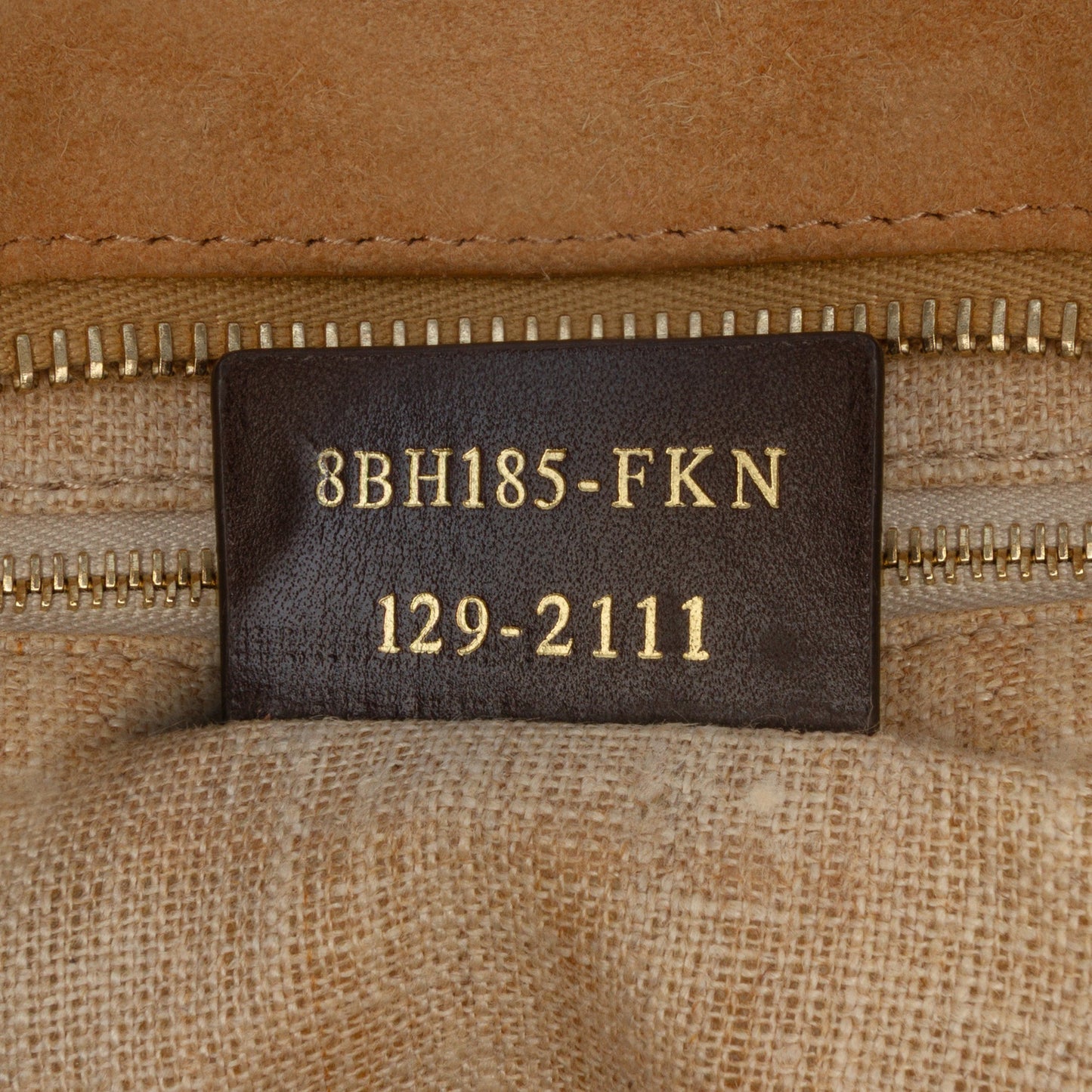 Fendi Medium Pequin Canvas Roll Tote
