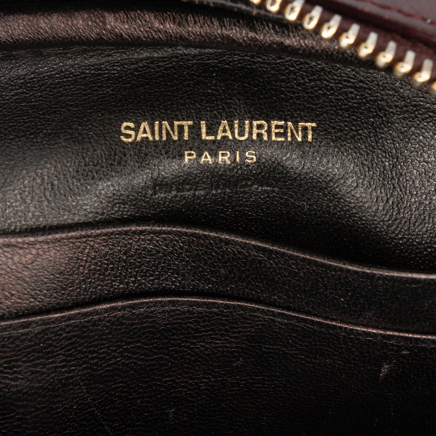 YSL Calfskin Monogram Blogger Bag