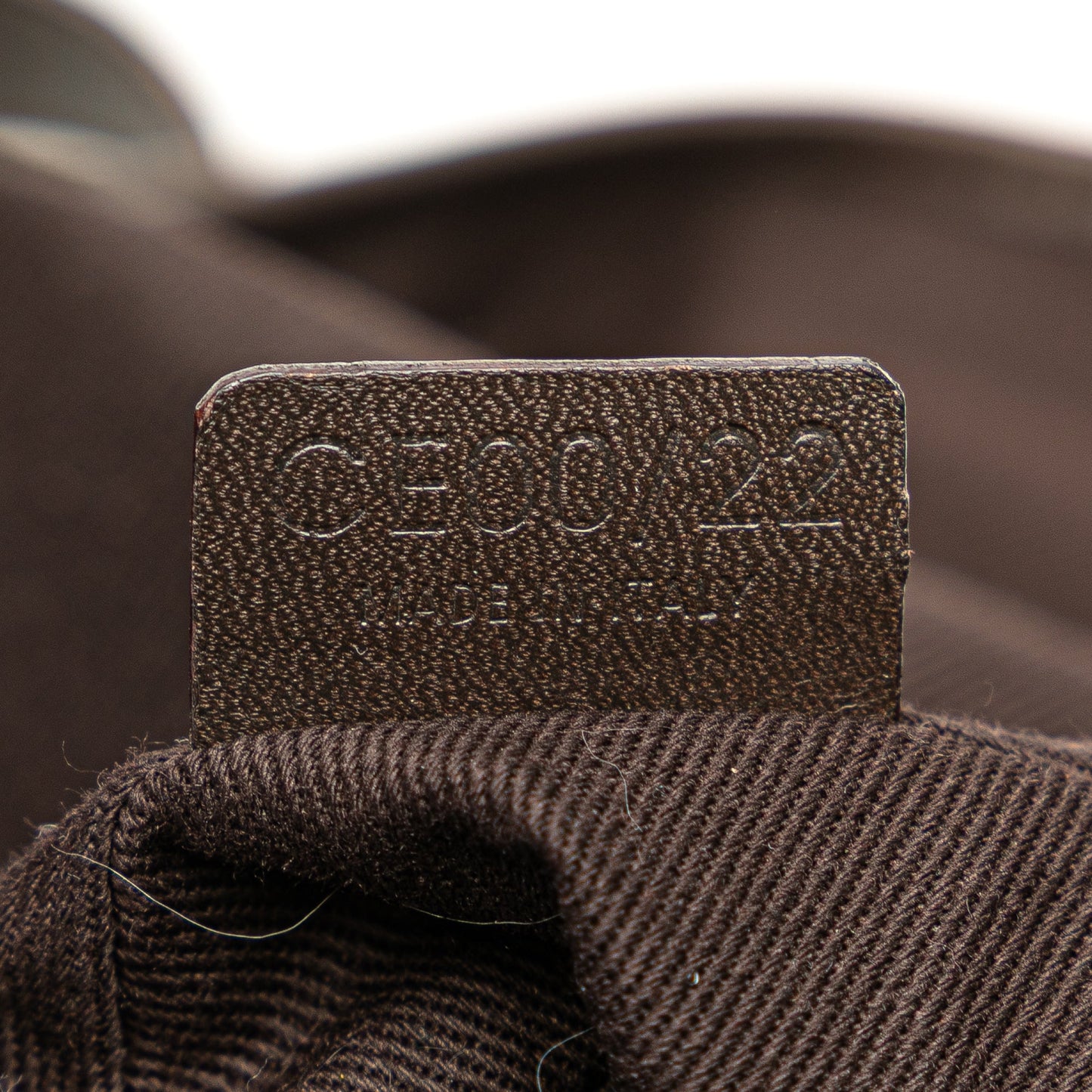 Celine C Macadam Suede Crossbody