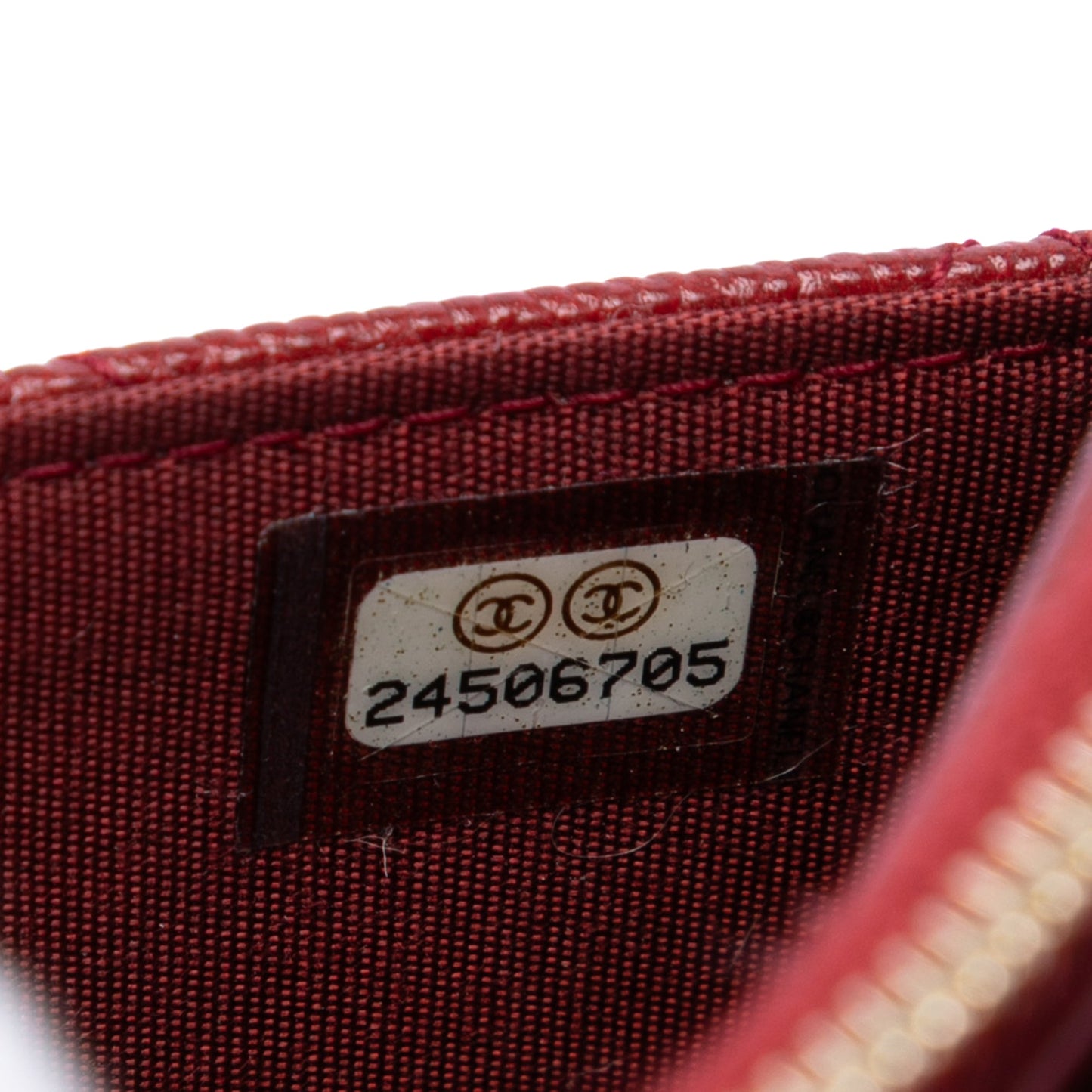 Chanel Quilted Caviar Golden Class Wallet On Chain