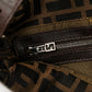 Fendi Zucca Canvas Shoulder Bag