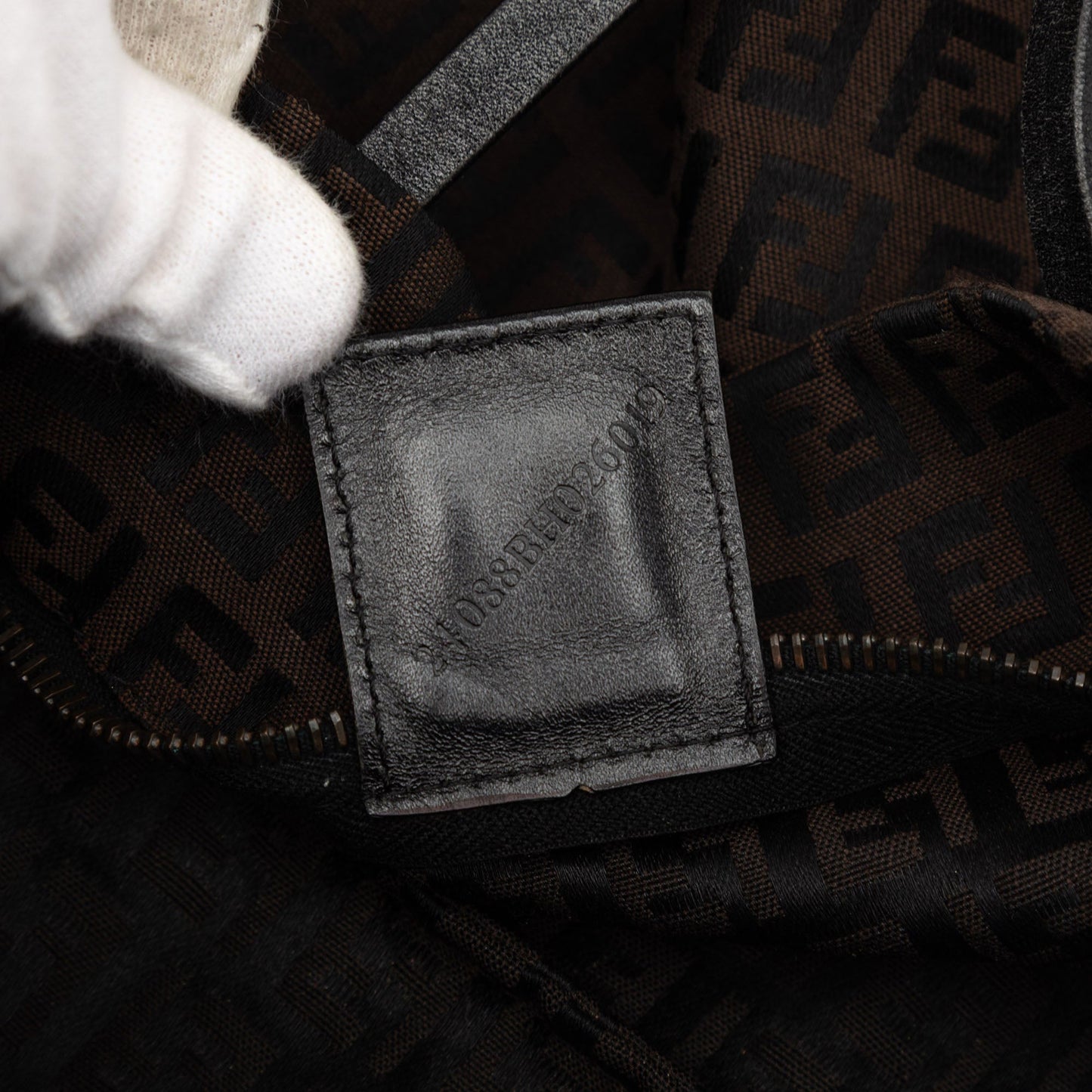 Fendi Zucchino Canvas Tote