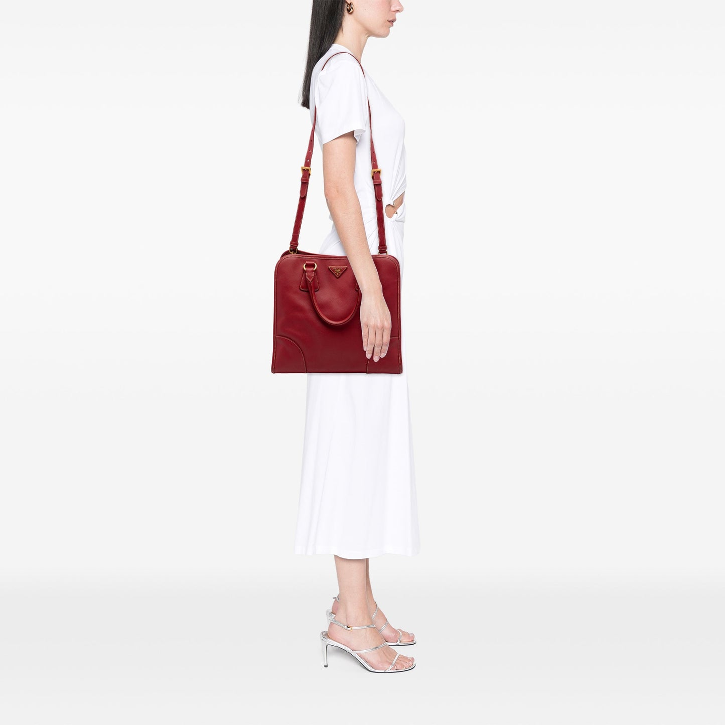 Prada Saffiano Lux Shopping Tote