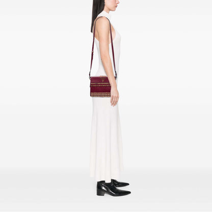 Prada Studded Saffiano Lux Idol Crossbody