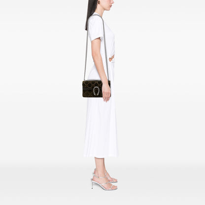 Gucci Medium GG Velvet Dionysus Crossbody