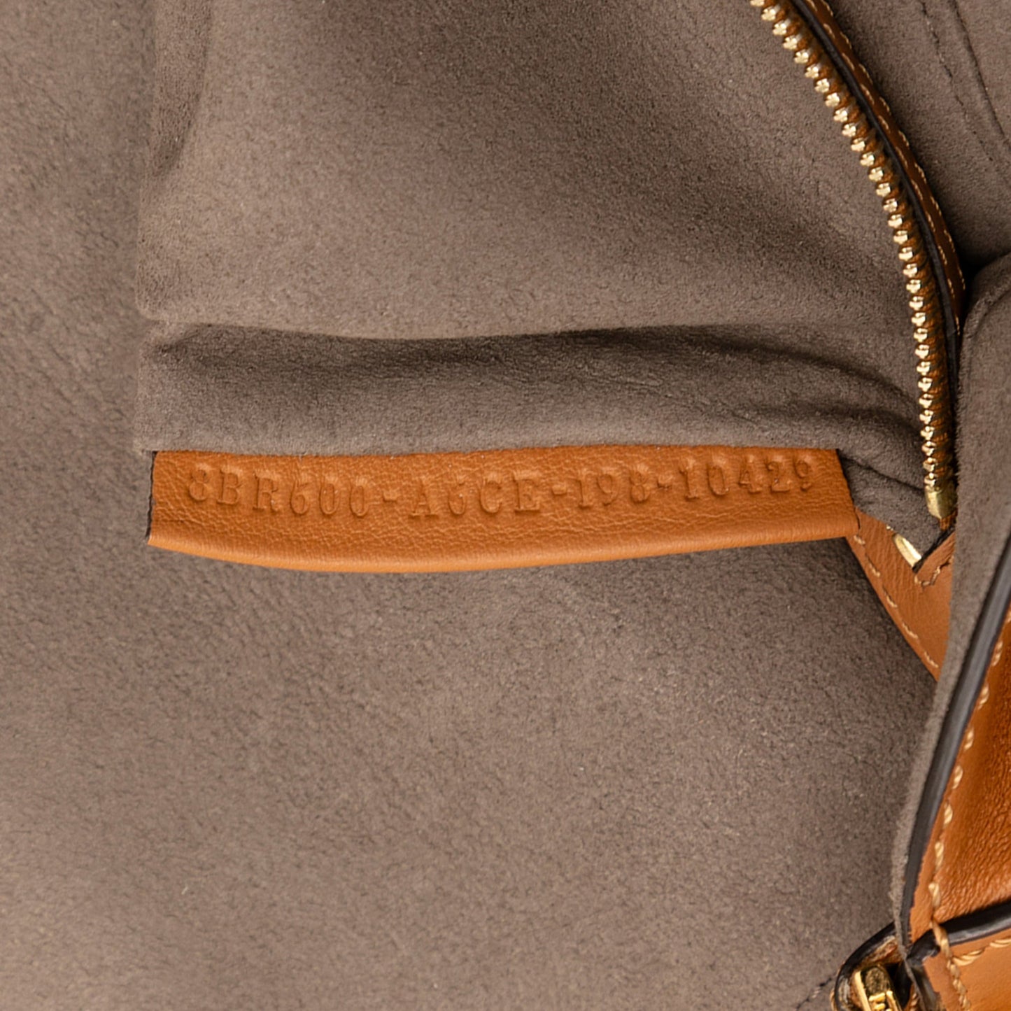 Fendi Vitello Grace FF 1974 Baguette Crossbody