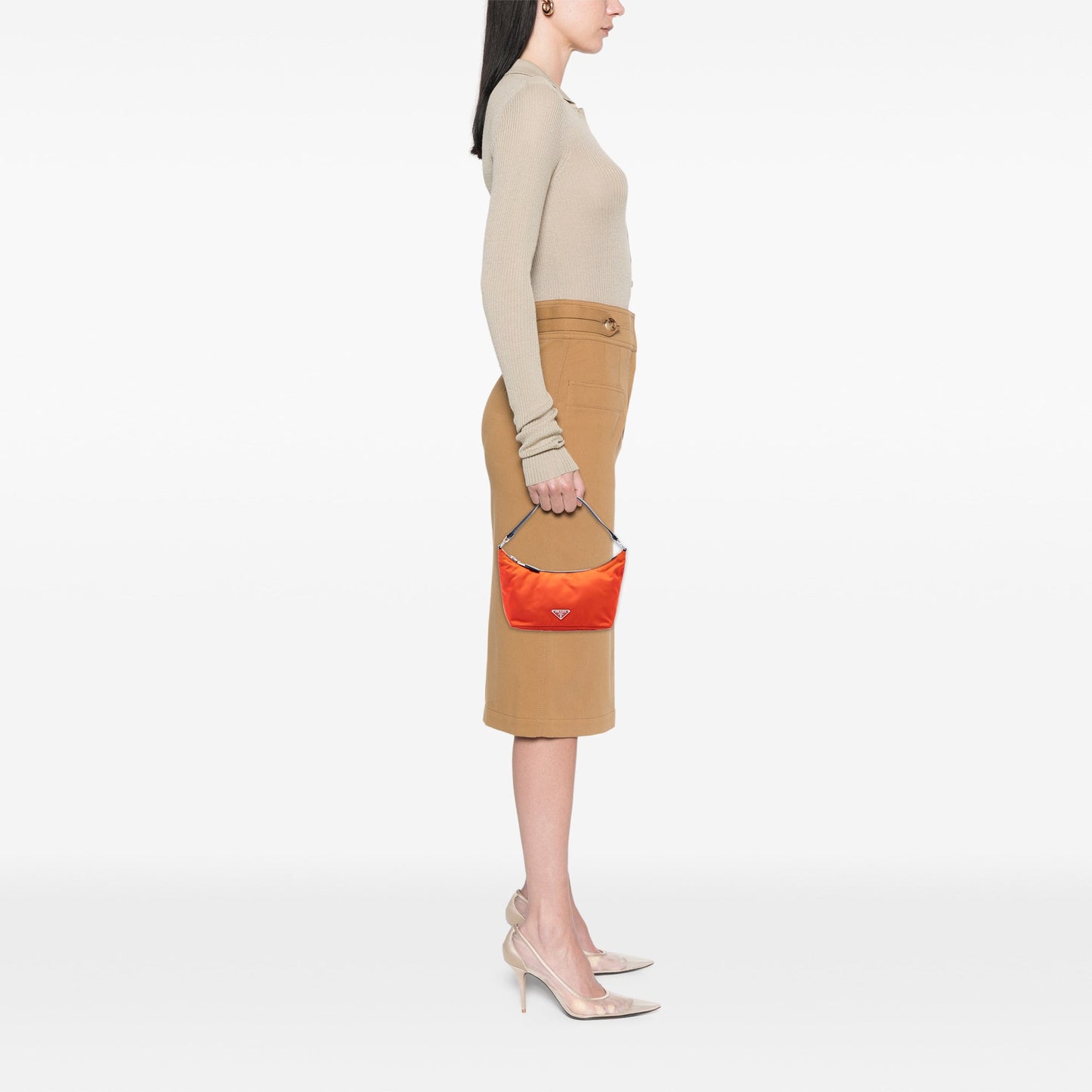 Prada Tessuto Sirio Shoulder Bag