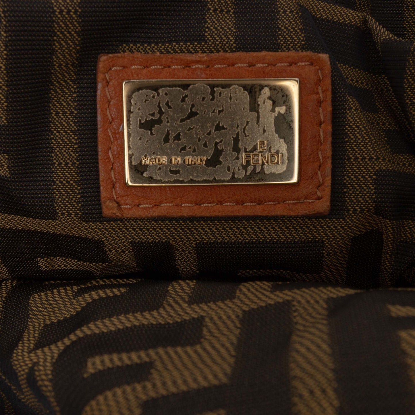 Fendi Large Leather Spy Handbag