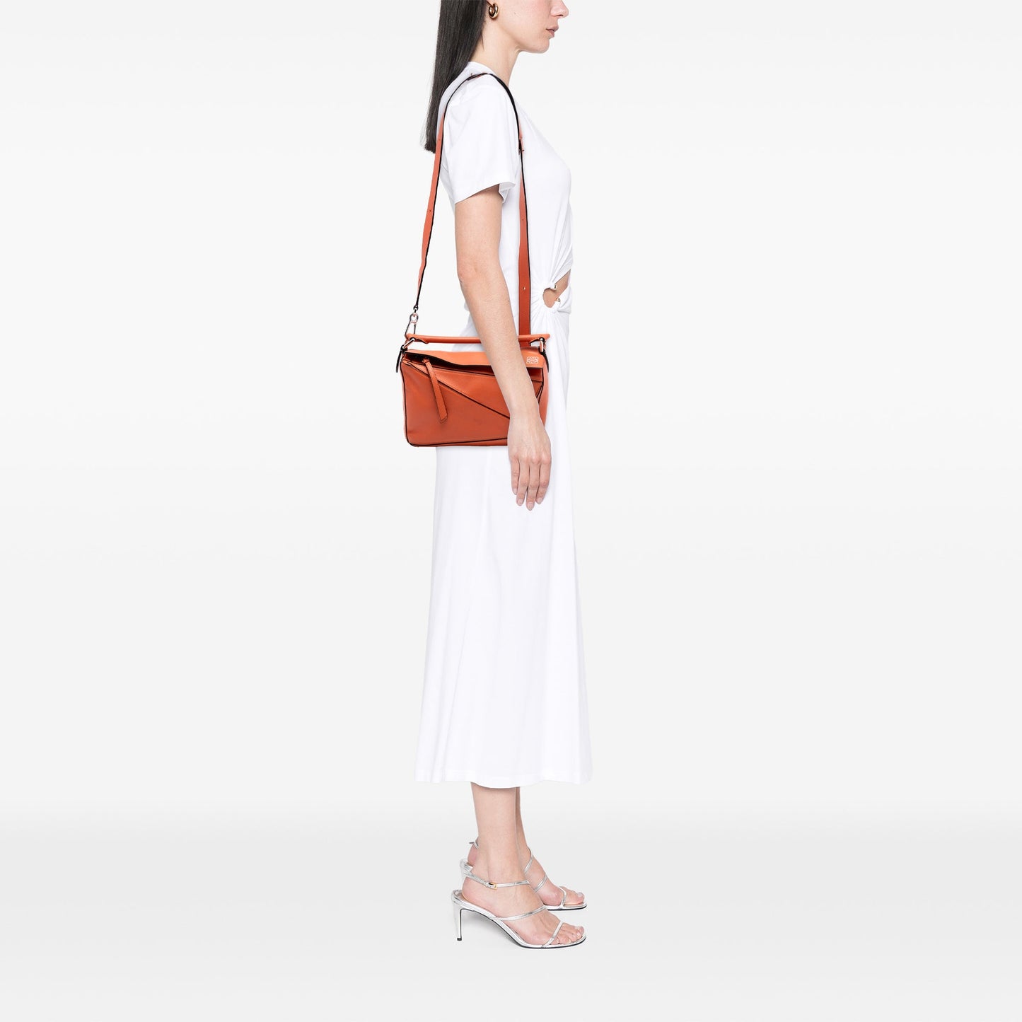 Loewe Small Calfskin Puzzle Satchel