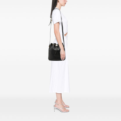 Dior Honeycomb Coated Canvas Drawstring Bucket Bag