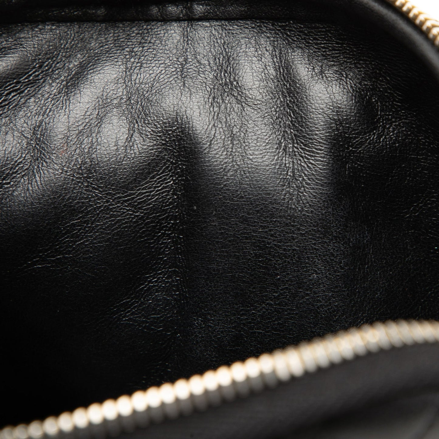 Saint Laurent Mini Quilted Lambskin Gaby Zippered Pouch