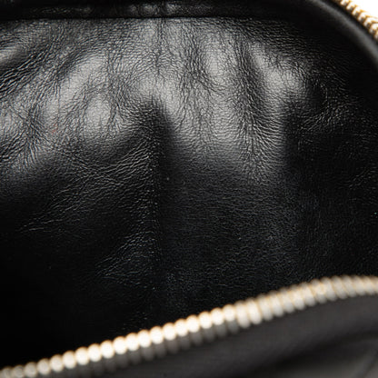 Saint Laurent Mini Quilted Lambskin Gaby Zippered Pouch