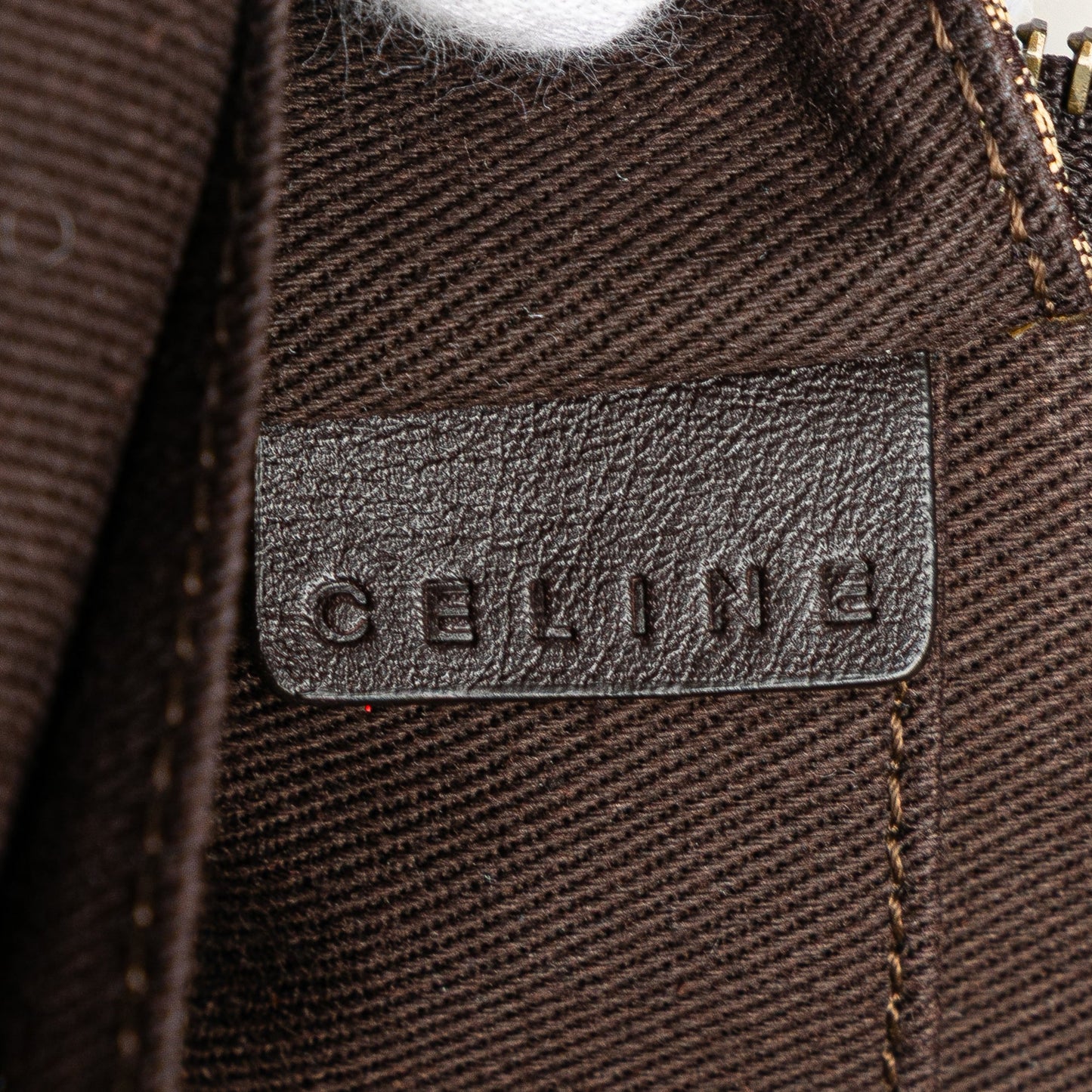 Celine Macadam Canvas Triomphe Handbag