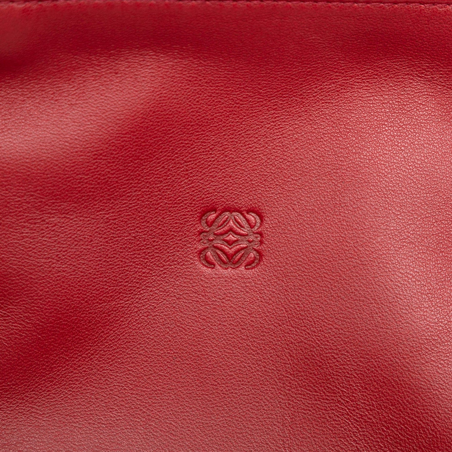 Loewe Leather Anagram Pouch