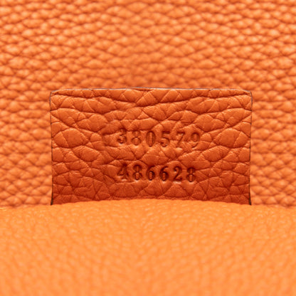 Gucci Grained Calfskin Soft Jackie Bucket Bag