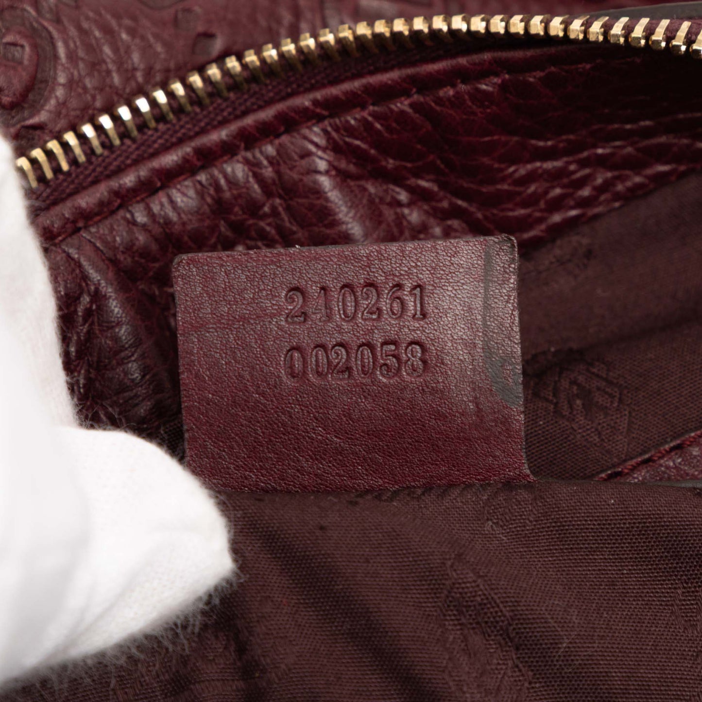 Gucci Medium Guccissima Techno Horsebit Hobo