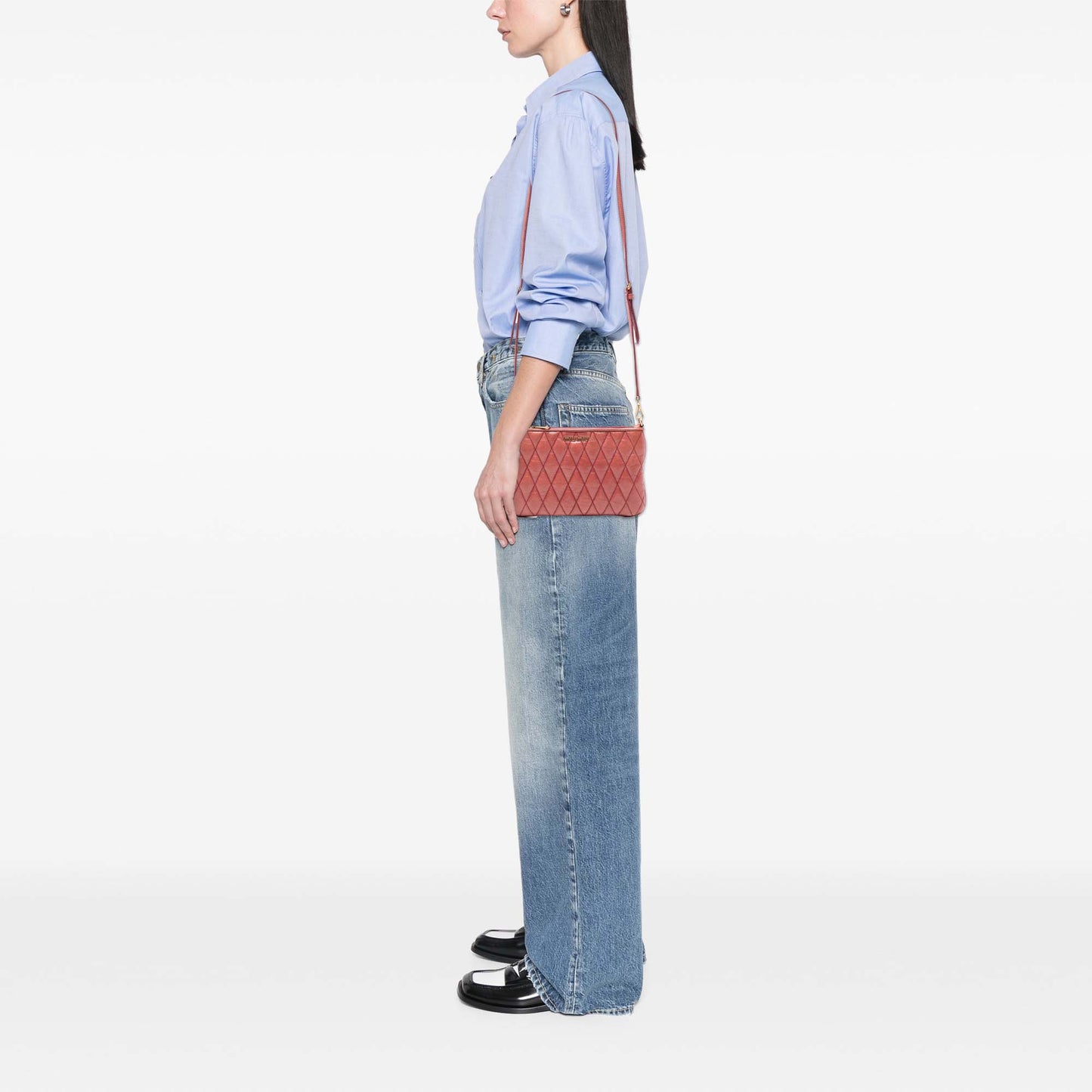 Miu Miu Matelasse Lambskin Crossbody