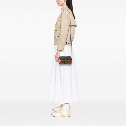 Gucci Mini Suede Web Ophidia Crossbody