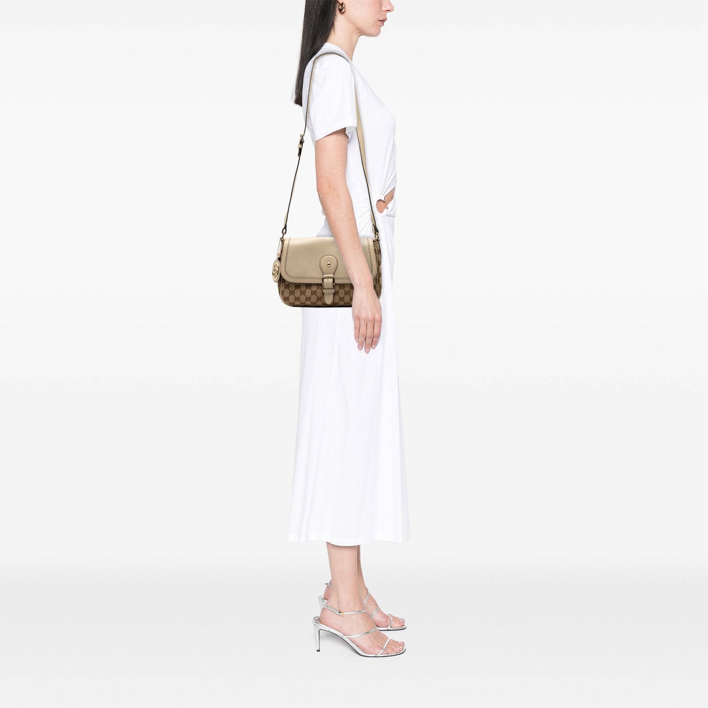 Gucci GG Canvas Sukey Crossbody