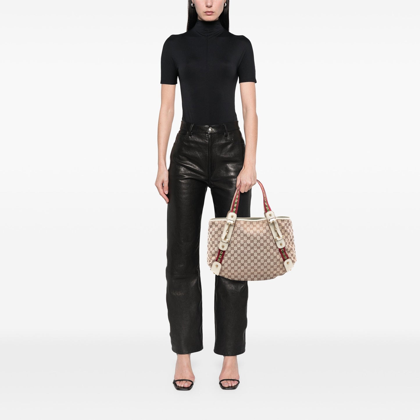 Gucci GG Canvas Web Pelham Shoulder Bag