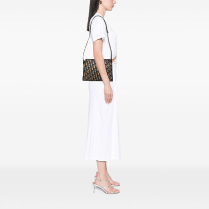 Dior Diorissimo Trotter Canvas Shoulder Bag