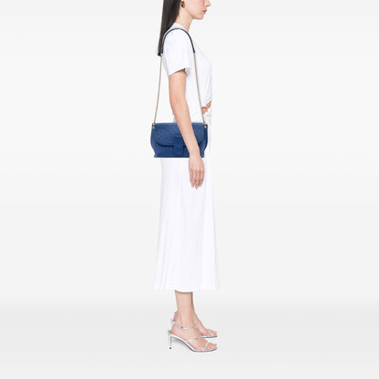 Loewe Leather Repeat Anagram Avenue Crossbody