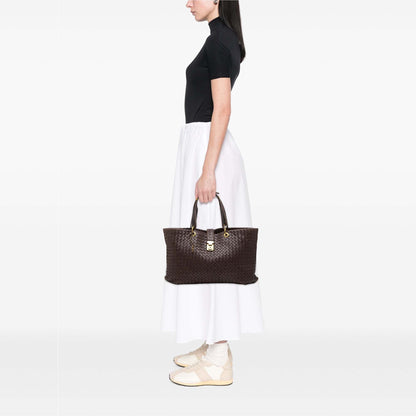 Bottega Veneta Large Nappa Intrecciato Capri Tote