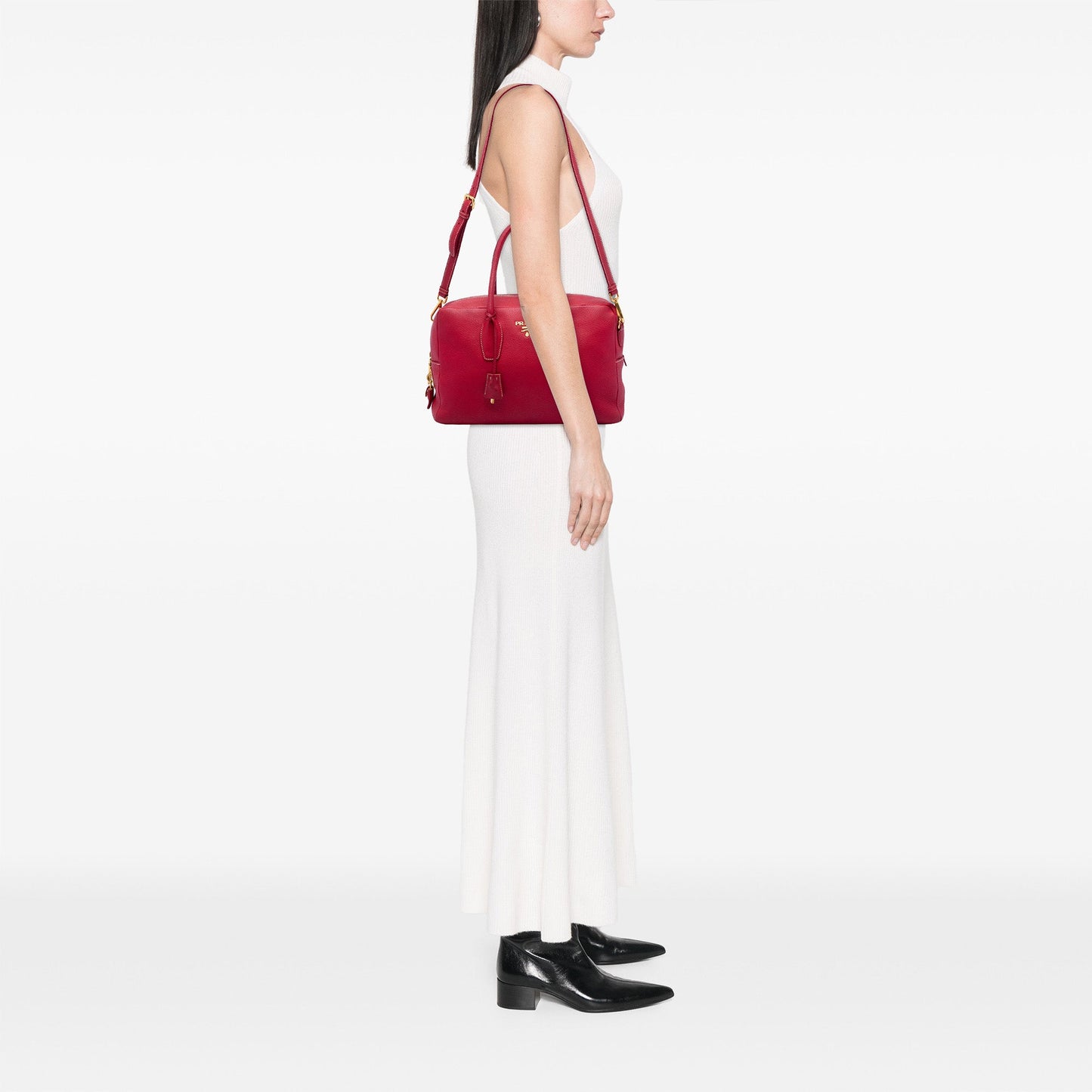 Prada Vitello Daino Bauletto Bag