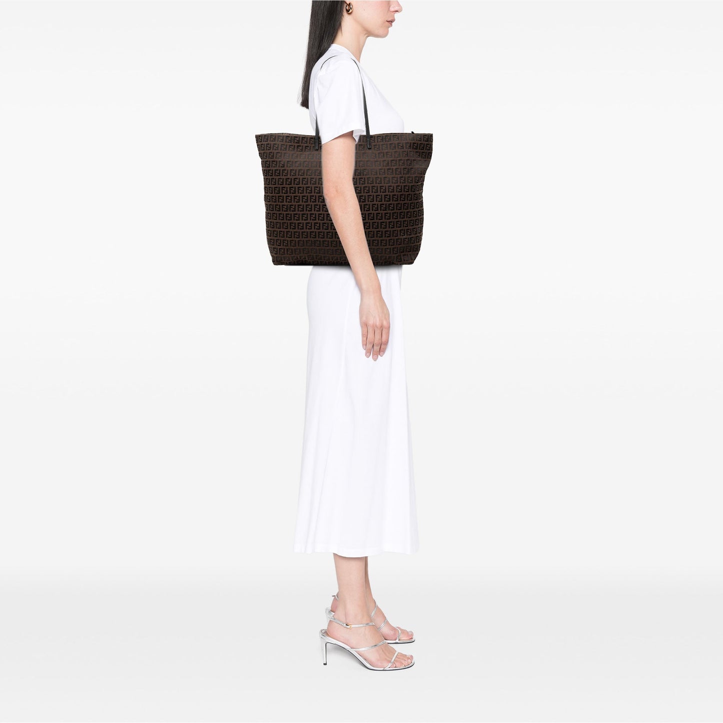 Fendi Zucchino Canvas Tote