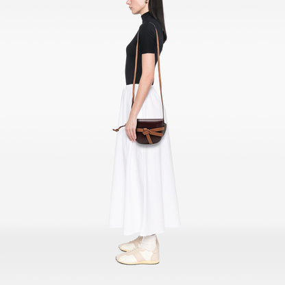 Loewe Mini Tricolor Leather Gate Crossbody