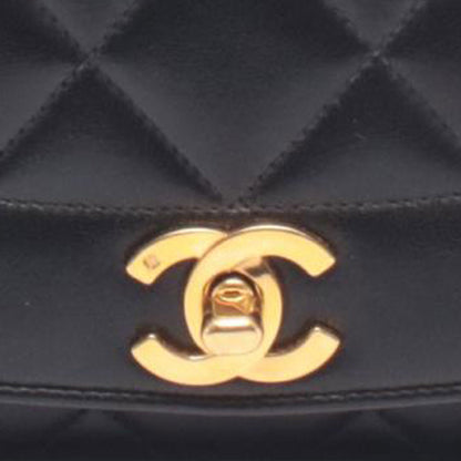 Chanel Medium Lambskin Diana Flap