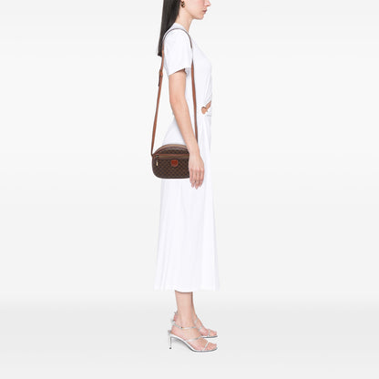 Celine Macadam Coated Canvas Crossbody