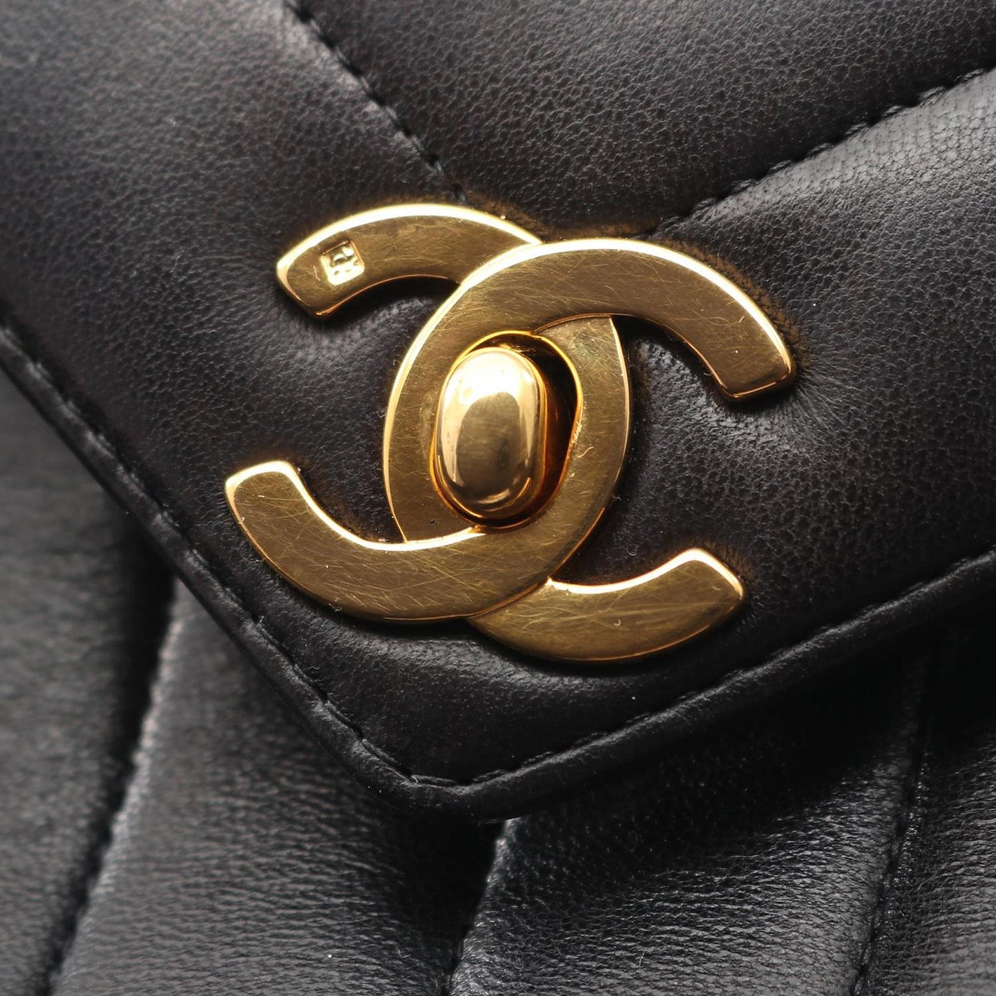 Chanel Chevron Lambskin Envelope Flap